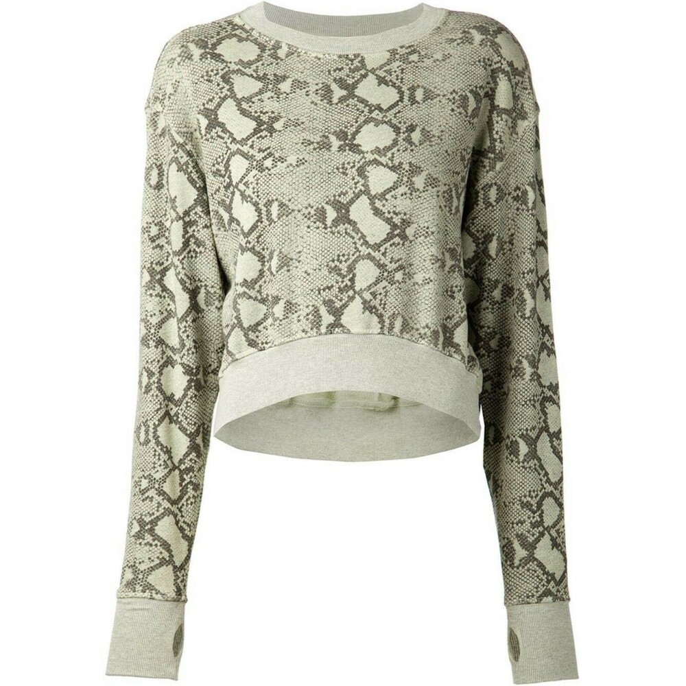 Pam & Gela Crop Long Sleeve Sweatshirt